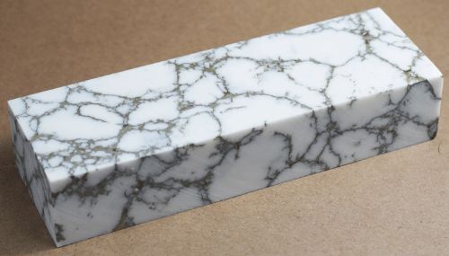 White With Gold Matrix Tru-Stone Block 1.2